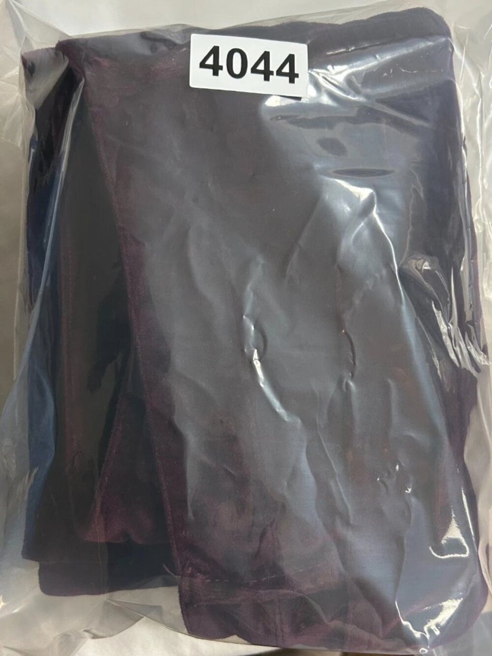 Lauren Ralph Lauren Trouser Pants Womens 8P Burgundy Velvet Comfort Straight Leg - Picture 12 of 12